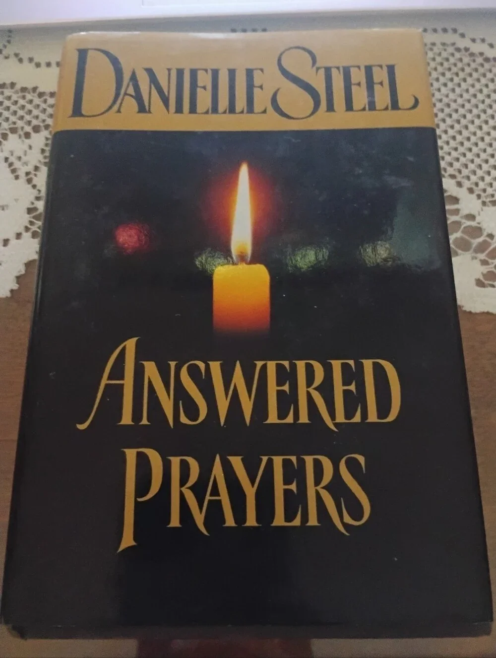'Answered Prayers' Coffee Table Book - Black & Gold